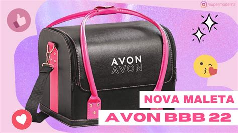 Nova Maleta De Maquiagem Avon BBB22 Unboxing YouTube