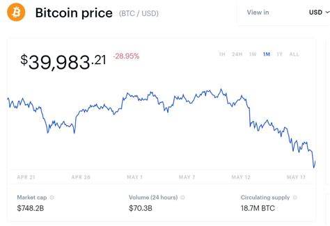 Elon Musk has crashed Bitcoin to pre-Tesla investment levels | TechSpot