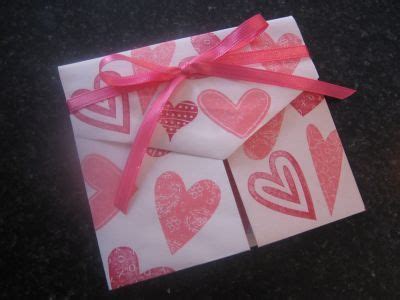 Legal Size Plain Envelope Made Into Valventine Treat Pocket Tutorial At