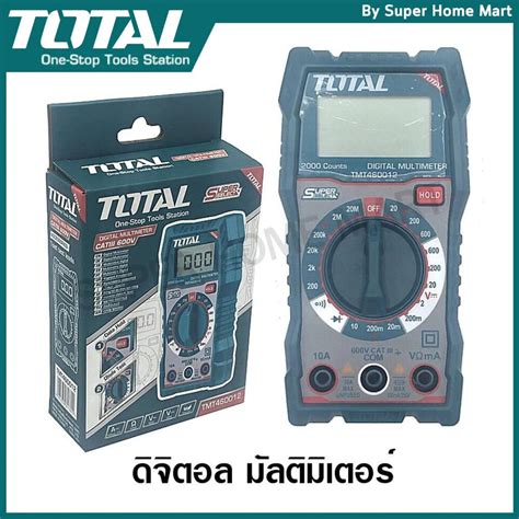 Total Digital Multimeter CAT III Model TMT460012 Digital Multimeter