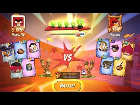 Angry Birds Winning Streak Arena Battle Complete Streak Youtube