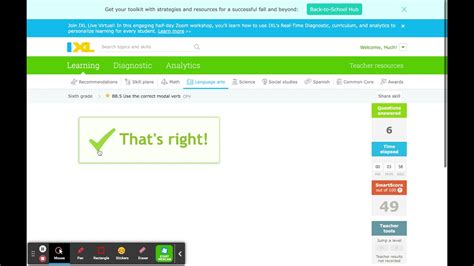 Ixl Use The Correct Modal Verb Th Grade Language Arts Youtube