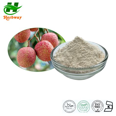 Herbway Kosher Halal Fssc HACCP Certified Solid Beverage Litchi Fruit