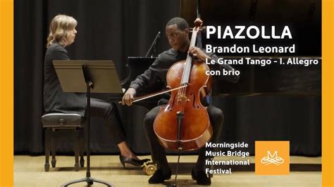 Morningside MB 2022 Brandon Leonard Piazolla Le Grand Tango YouTube