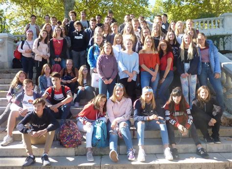 Montmorot Des Allemands en visite au lycée agricole