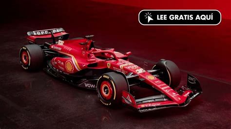 Así Es El Ferrari Sf 24 El Monoplaza Con El Que Carlos Sainz Dirá