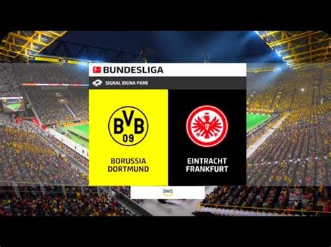 FIFA 23 Borussia Dortmund Vs Eintracht Frankfurt Full Match Gameplay