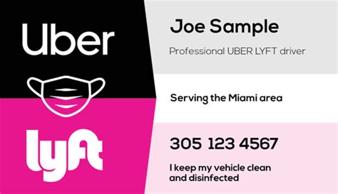 Uber Business Cards Printed By Printelf Free Templates