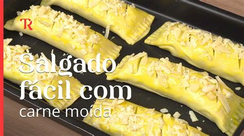 A Massa De Pastel Fa A Esse Salgado De Carne Mo Da Super F Cil E