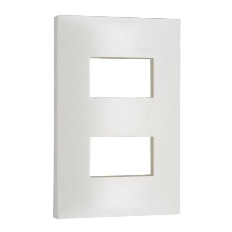 Placa De M Dulos Color Blanco Simon Plus Simon Tamex