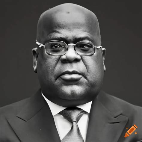 Portrait Of Congolese Politician Tienne Tshisekedi On Craiyon