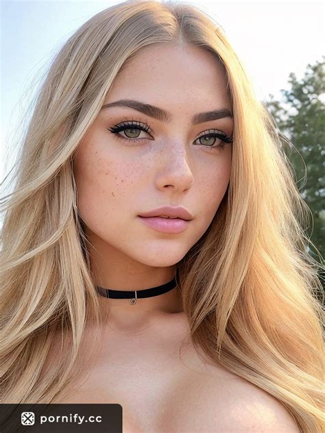 Blonde Teen With Big Teardrop Boobs Having Fun In The Nature Pornify