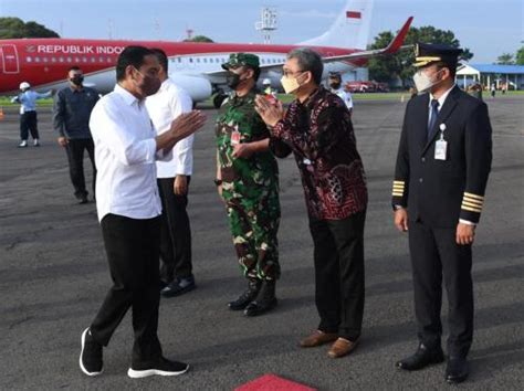 Jokowi Bertolak Ke Nias Untuk Bagikan Bansos Dan Tinjau Proyek