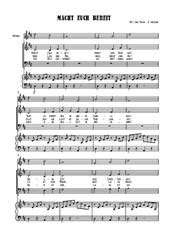 Macht Euch Bereit By Otto Wieborg Sheet Music On Ottowieborg Musicaneo