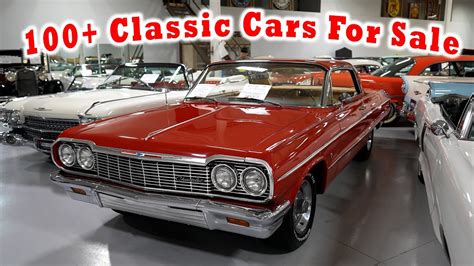 Walk Through Classic Car Inventory Ellingson Motorcars March 2023