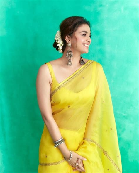 Keerthy Suresh Midweek Delight For Fans Stuns In A Vibrant Yellow