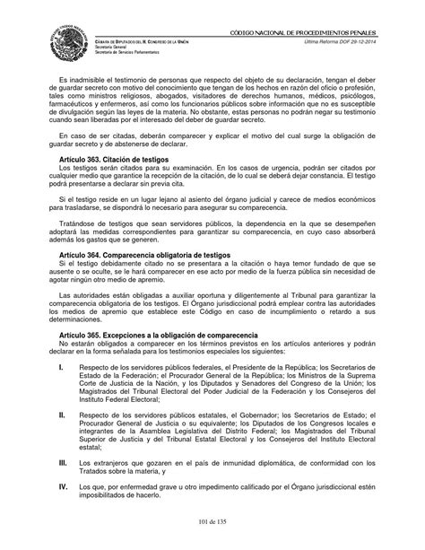 Codigo Nacional De Procedimientos Penales By Fakto Issuu