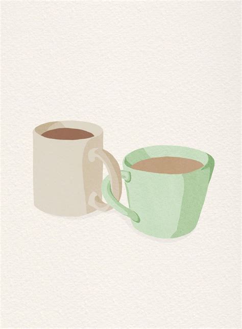 Drinking Buddies | Diy canvas art painting, Coffee illustration, Coffee art