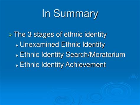 Ppt A Three Stage Model Of Ethnic Identity Development In Adolescence