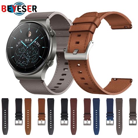 Correa De Cuero Para Huawei Watch GT 2 Pro Correa De Reloj Para Huawei