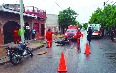 Choque Entre Motos Caus Un Conductor Con Traumatismos Y Hospitalizado