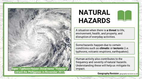 Introduction To Natural Hazards Gcse Geography Resources