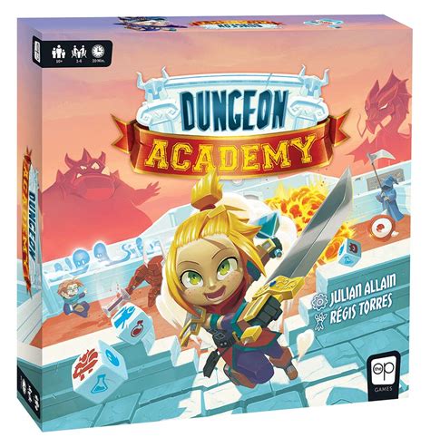 Buy Dungeon Academy Roll And Write Maze Board Game Each Roll Creates Unique Dungeon Mazes