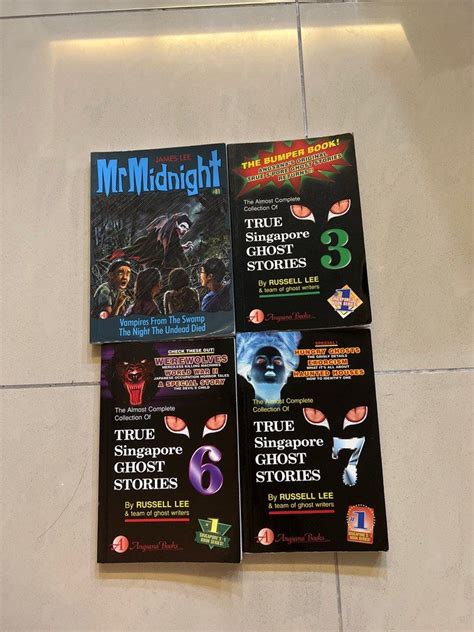 singapore true ghost story, mr midnight, horror books, Hobbies & Toys ...