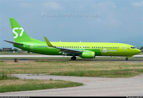 VP BQD S7 Siberia Airlines Boeing 737 83N WL Photo By Varani Ennio