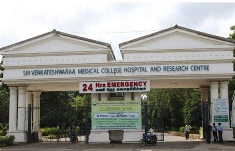 Sri Venkateswaraa Medical College Chennai Admission 2024 Cut Off Fees