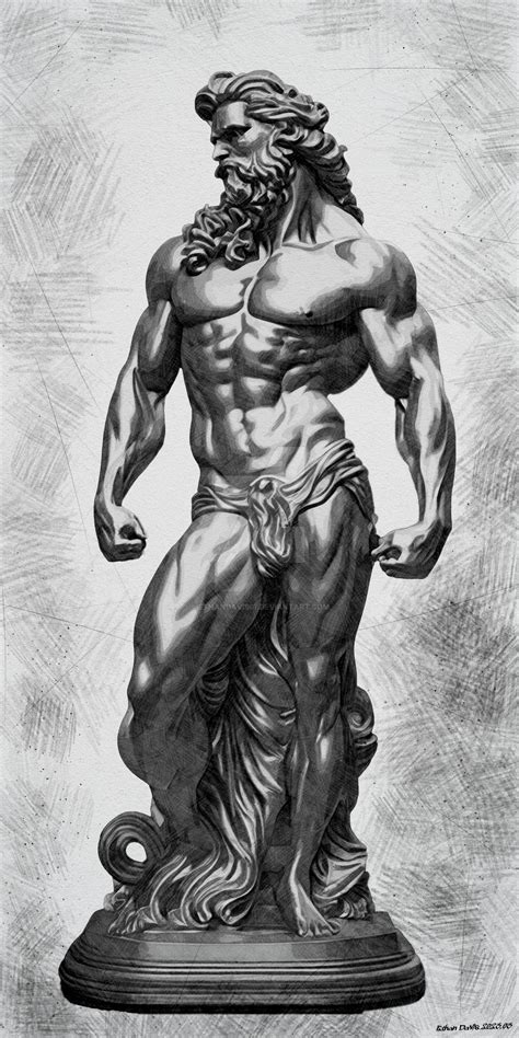 Greek God Zeus Sculpt Scetch By Ethandavis01 On Deviantart