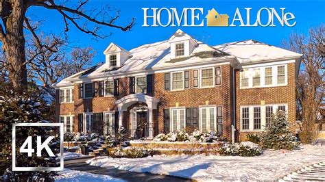 K Home Alone House Walking Tour In Winnetka Asmr Crisp Snow