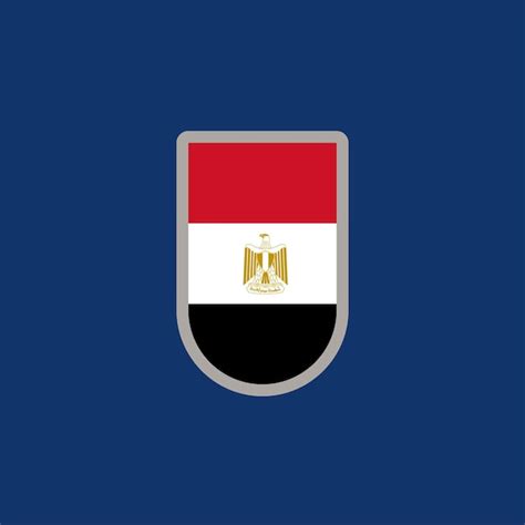 Premium Vector Illustration Of Egypt Flag Template