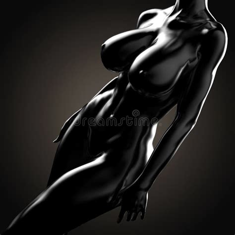 3D Illustration Of Nude Woman Body Stock Illustration Illustration Of Nude Shape 99352363