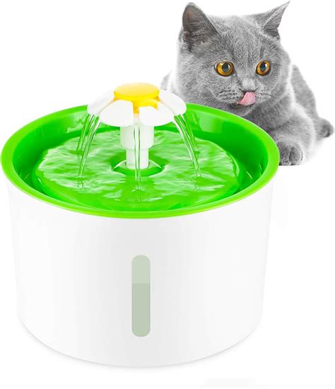 Fuente Para Mascotas Fuente Para Gato Vagalbox Fuente De Agua De Flor