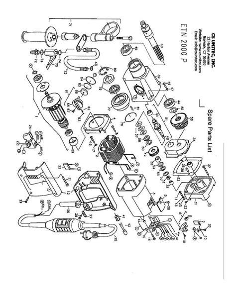 Cs Unitec Electric Core Drill Schematics Etn 2000 P Pdf