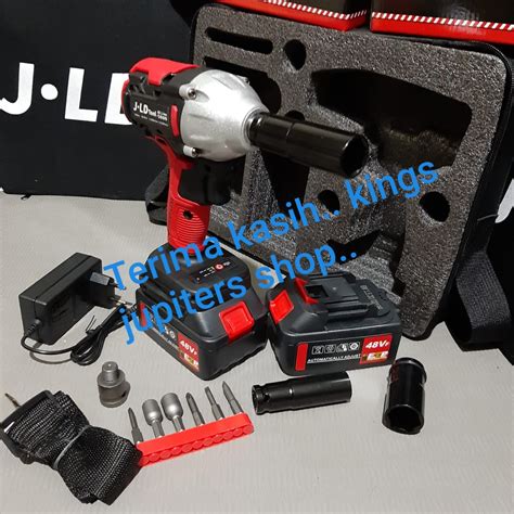 Jld Mesin Impact Wrench 48 Volt Cordless Impact Wrench Mesin Impact Jld 48 Volt Mesin Pembuka