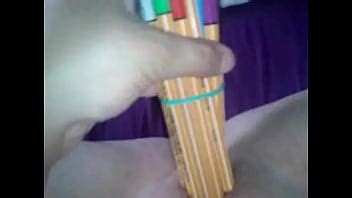 El coño de la novia lleno de bolígrafos XVIDEOS