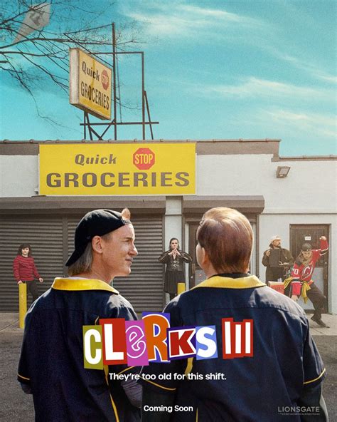 Clerks 3 Poster Reveals First Look At Jay And Bob Back At The Quick Stop