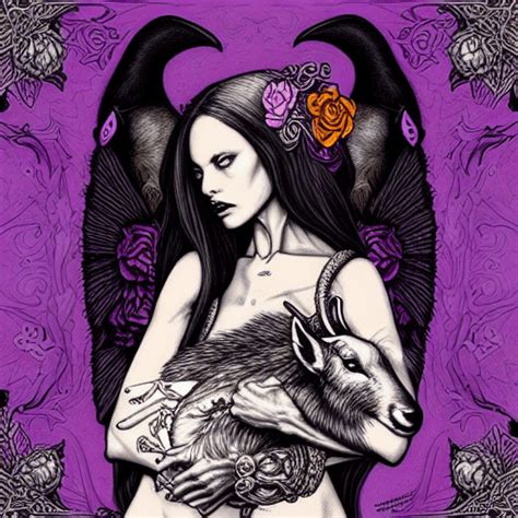 Baroness Purple Album Cover Art · Creative Fabrica