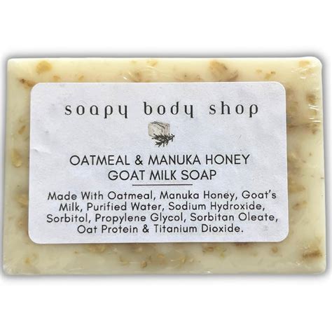 Oatmeal And Honey Goat Milk Soap Manuka Honey Soap