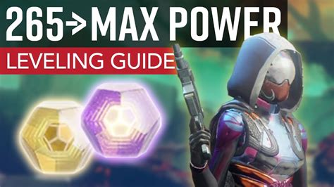 Destiny 2 How To Get To Max Power [305] Ultimate Leveling Guide Youtube