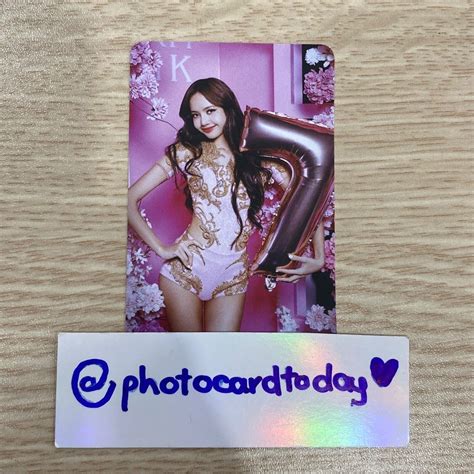 BLACKPINK 2023 DEBUT 7TH ANNIVERSARY CEREAL DECO KIT OFFICIAL PHOTOCARD