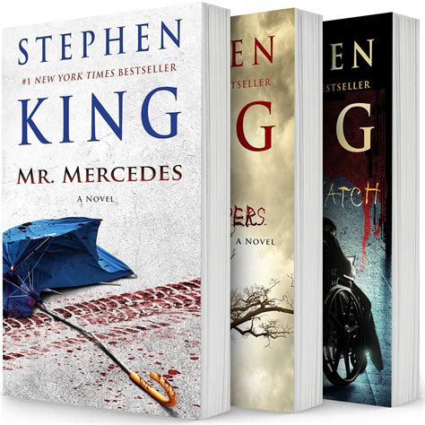 The Bill Hodges Trilogy Series Books Collection Set Mr Mercedes