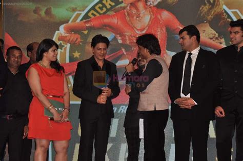 Shahrukh Khan Rohit Shetty Siddharth Roy Kapur Raju Srivastava