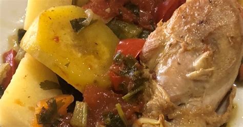 Pollo Con Verduras Receta De Alicia Yunis Cookpad