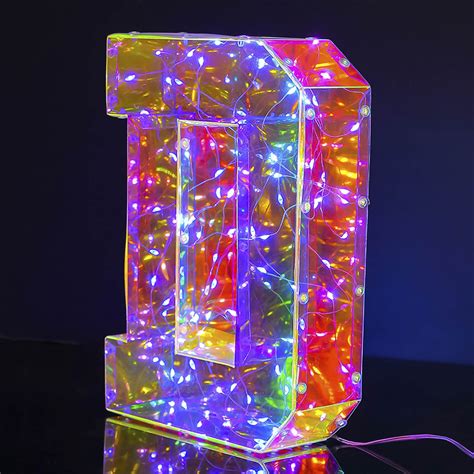 WSBDENLK Valentine S Day 100 Lamp Beads Led Luminous Alphabet Numbers