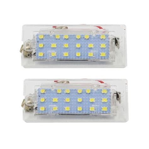 Pcs Number Plate Light Led License Lamps V For E X E