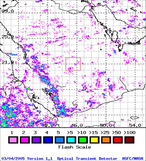 Nasa Lightning Map