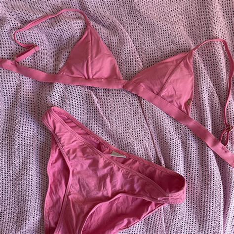 City Beach Topanga Pink Bikini Has Been Worn Depop